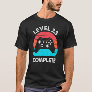 Level 23 Complete 23 Year Wedding Anniversary For  T-Shirt