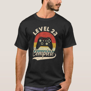 Level 23 Complete 23rd Wedding Anniversary For H T-Shirt