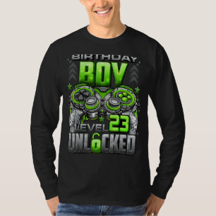 Level 23 Unlocked Awesome Since 1999 23rd Birthday T-Shirt