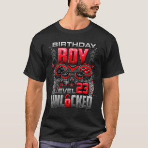 Level 23 Unlocked Awesome Since 1999 23rd Birthday T-Shirt