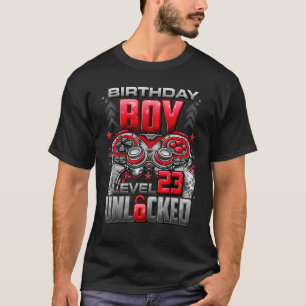 Level 23 Unlocked Awesome Since 1999 23rd Birthday T-Shirt