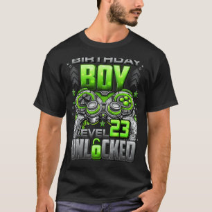 Level 23 Unlocked Awesome Since 1999 23rd Birthday T-Shirt