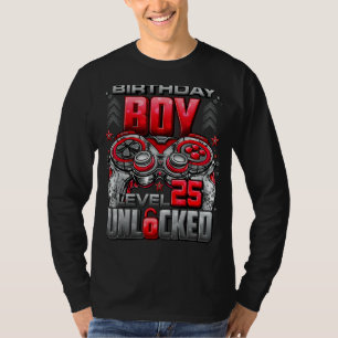 Level 25 Unlocked Awesome Since 1997 25th Birthday T-Shirt