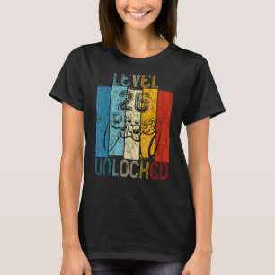 Level 26 Unlocked Shirt Funny Video Gamer 26th Bir