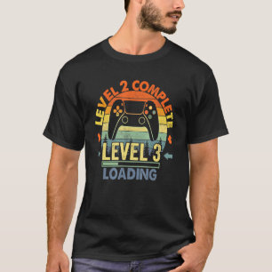Level 2 Complete 2 Anniversary 2nd Wedding Anniver T-Shirt