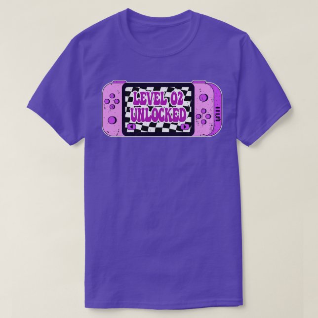 Level 2 Unlocked T-Shirt (Design Front)