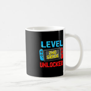 Level 2nd Grade Unlocked Back To School First Day Coffee Mug