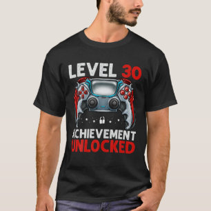Level 30 Unlocked Awesome Since 1991 30Th Birthday T-Shirt
