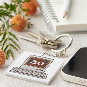 Level 30 Unlocked Keychain