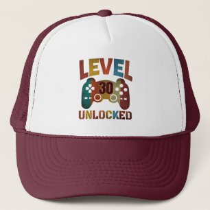 LEVEL 30 UNLOCKED TRUCKER HAT