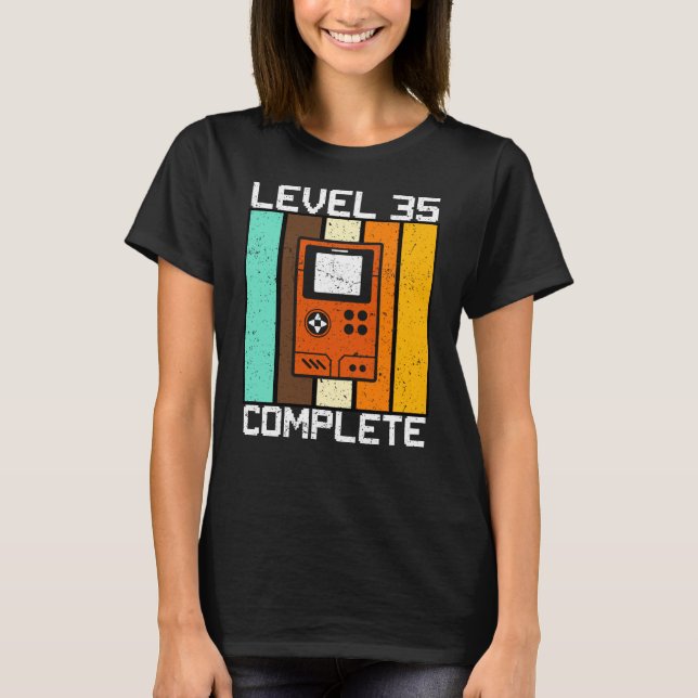 Level 35 Complete - Gift T-Shirt (Front)