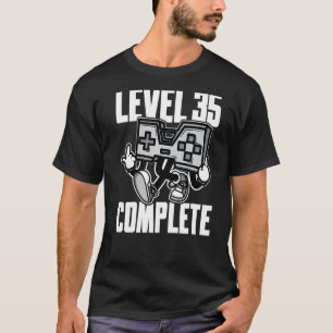 Level 35 Complete Outfit for 35th Birthday 35 Year T-Shirt