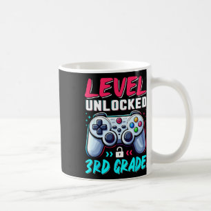 Level 3rd Grade Unlocked Back To School Team Third Coffee Mug