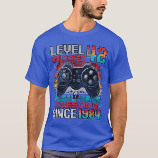 Level 42 Unlocked Awesome Since 1984 42nd Birthday T-Shirt