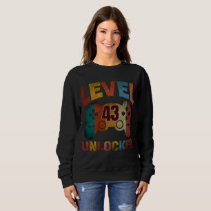 LEVEL 43 UNLOCKED SWEATSHIRT
