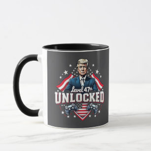 Level 47th unlocked Trump Won Inaguration Day  Mug