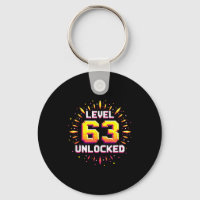 Level 63 Unlocked Birthday Gift Gamer Milestone