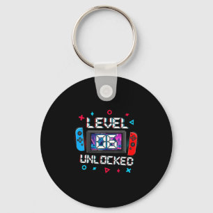 Level 6 Unlocked Gamer 6th Birthday Gift Video Gam Keychain