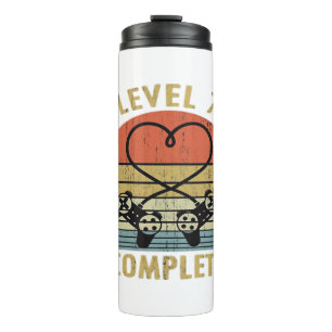 Level 7 Complete - 7th Wedding Anniversary Gift Vi Thermal Tumbler