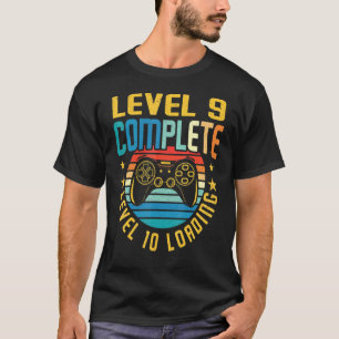 Level 9 Complete Level 10 Loading 9th Birthday Vid T-Shirt