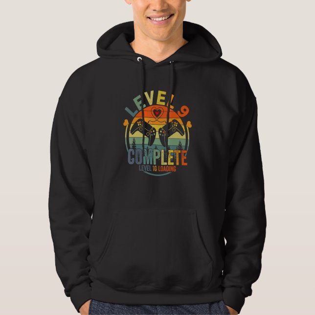 Level 9 Complete Level 10 Loading Gamer Wedding An Hoodie (Front)