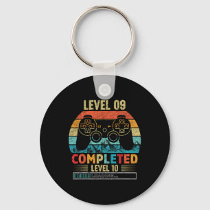 Level 9 Completed Level 10 Loading 9th Birthday Vi Keychain