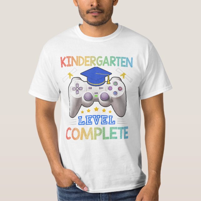 Level Complete Gamer T-Shirt (Front)