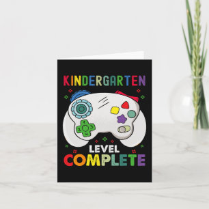 Level Complete Last Day Of School Graduation Card