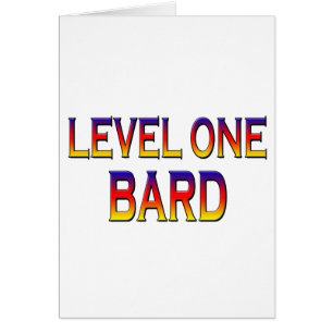 Level one bard