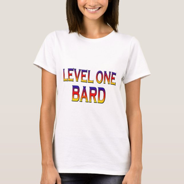 Level one bard T-Shirt (Front)
