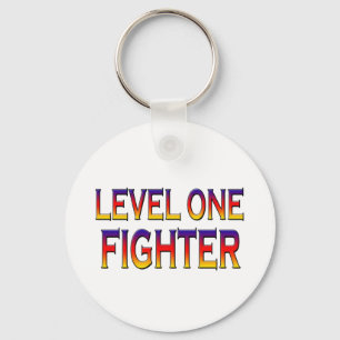 Level one fighter keychain