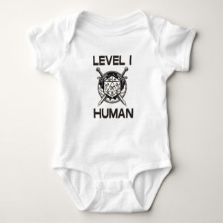 Level One Human Gaming Baby Bodysuit