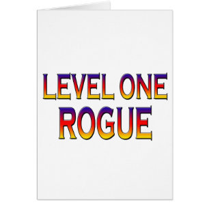 Level one rogue