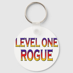 Level one rogue keychain
