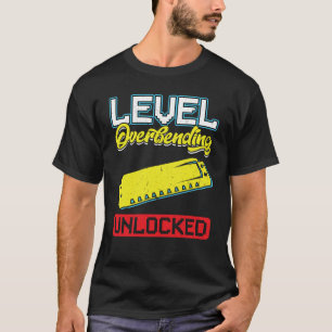 Level Overbending Unlocked Harmonica Player T-Shirt