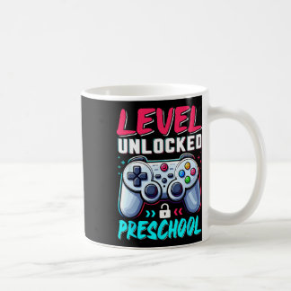 Level Preschool Unlocked Back To School Boys Team Coffee Mug