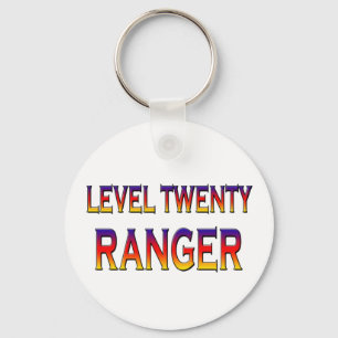 Level twenty ranger keychain