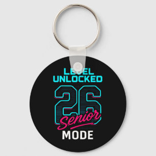 Level Unlocked 2026 Senior Mode Gamer Senior Cl Of Keychain