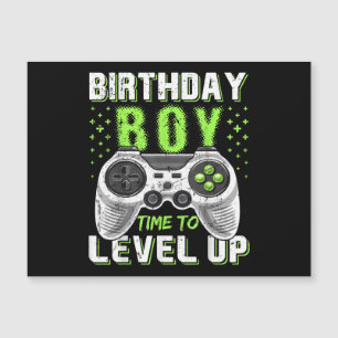 Level Up Birthday Boy Video Game