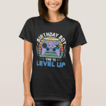 Level Up Birthday Boy Video Game Kids Party  T-Shirt<br><div class="desc">Level Up Birthday Boy Video Game Kids Party</div>