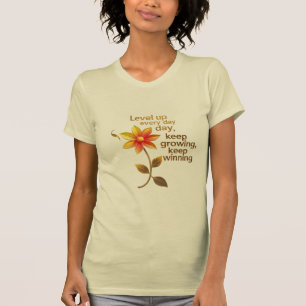 Level Up Every Day – Slim Fit, Bold Spirit T-Shirt