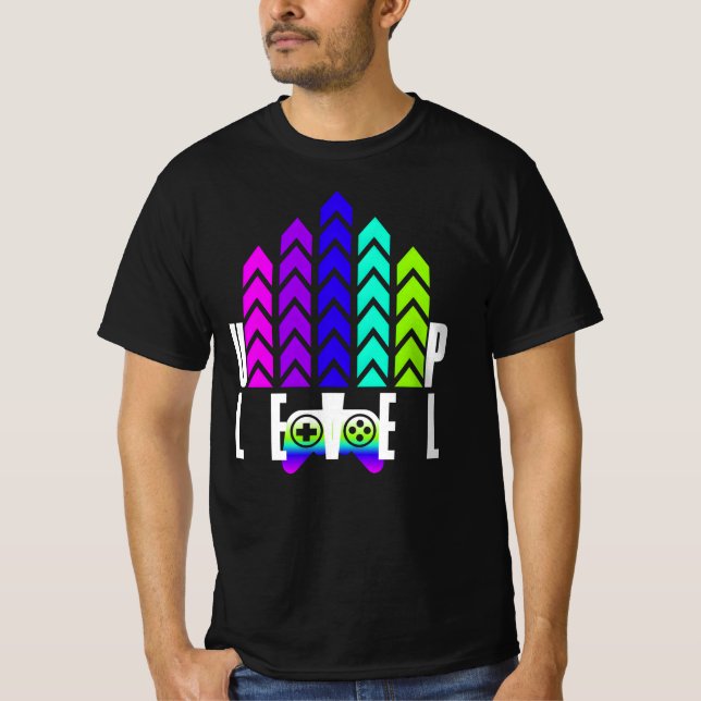 Level Up Gaming T-Shirt (Front)