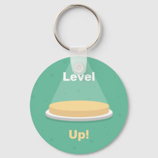 Level Up! | Level Up Button Keychain