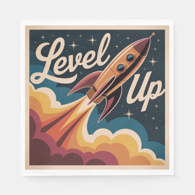 Level Up Napkin (Front)