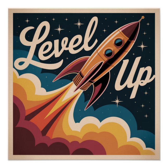Level Up Poster (Front)