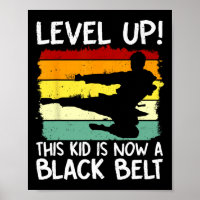 Level Up This Kid Is Now A Black Belt Karate Marti