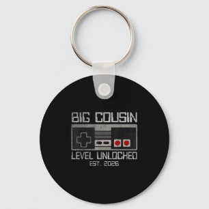Leveled up to big cousin level unlocked est 2026 keychain