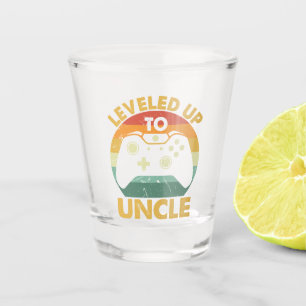 Leveled Up to Uncle Shot Glass