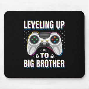 Leveling Up To Big Brother 2025 Funny Gamer Boys K Mouse Pad