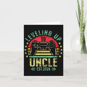 Leveling Up To Uncle 2026 Funny Gamer Soon To Be U Card